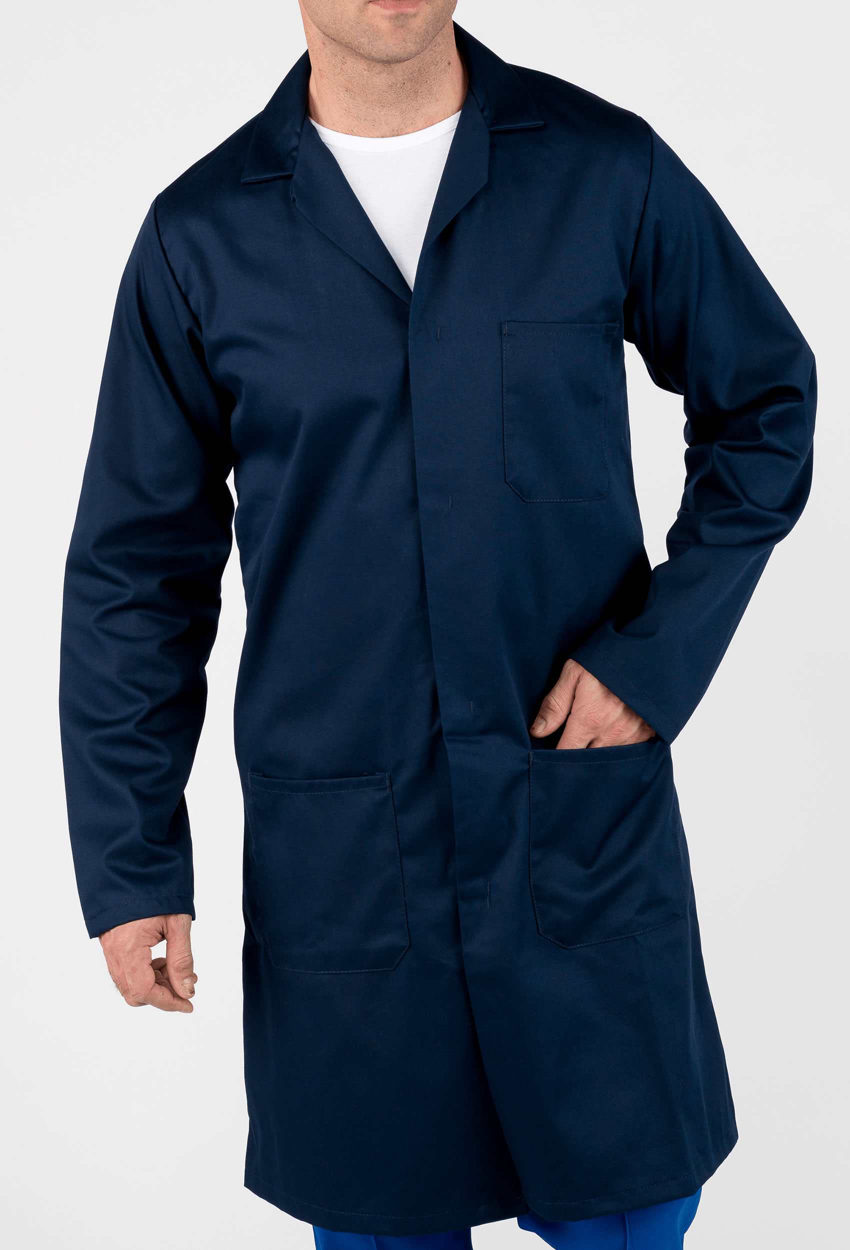 Industrial Polycotton Coat Workwear Coat Rental CLEAN